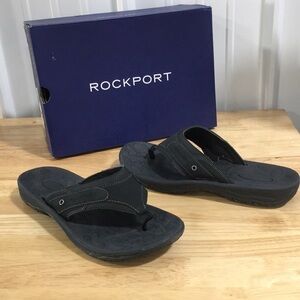 Rockport | Shoes | New Wb Mens Rockport Black Hayes Thong  display picture 3